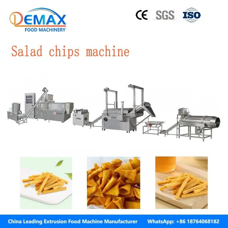 Fried Salad Snack Extruder