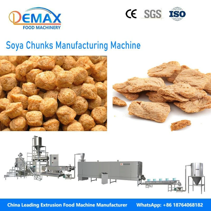 soya chunks process line
